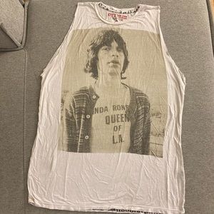 Buddhist punk Mick jagger tank top